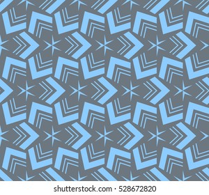 abstract seamless geometries pattern. Vector illustration. Blue color. for wallpaper. design page fill