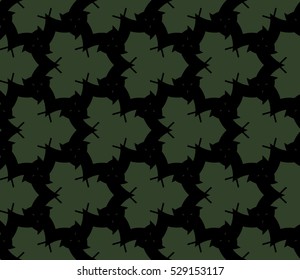 abstract seamless geometries pattern. Vector illustration. Green color. for wallpaper. design page fill