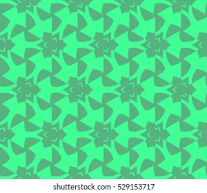 abstract seamless geometries pattern. Vector illustration. Green color. for wallpaper. design page fill