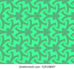 abstract seamless geometries pattern. Vector illustration. Green color. for wallpaper. design page fill