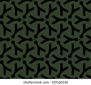 abstract seamless geometries pattern. Vector illustration. Green color. for wallpaper. design page fill