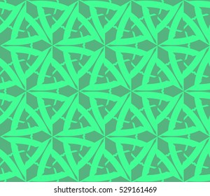 abstract seamless geometries pattern. Vector illustration. Green color. for wallpaper. design page fill