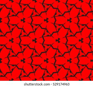 abstract seamless geometries pattern. Vector illustration. Red color. for wallpaper. design page fill