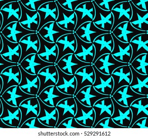 abstract seamless geometries pattern. Vector illustration. Blue color. for wallpaper. design page fill