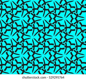 abstract seamless geometries pattern. Vector illustration. Blue color. for wallpaper. design page fill