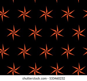 abstract seamless geometries pattern. Vector illustration. Orange color. for wallpaper. design page fill