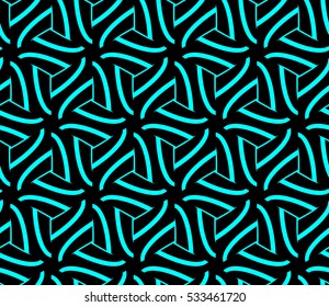 abstract seamless geometries pattern. Vector illustration. Blue color. for wallpaper. design page fill
