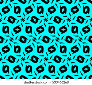 abstract seamless geometries pattern. Vector illustration. Blue color. for wallpaper. design page fill