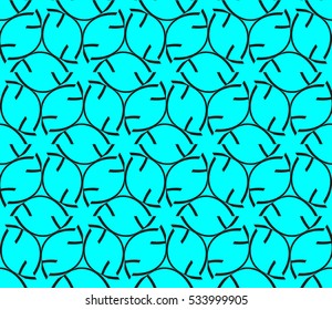 abstract seamless geometries pattern. Vector illustration. Blue color. for wallpaper. design page fill