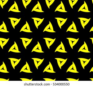 abstract seamless geometries pattern. Vector illustration. Yellow color. for wallpaper. design page fill