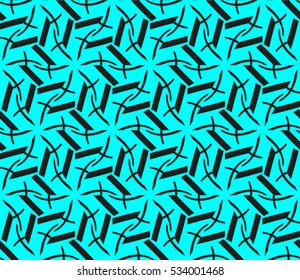 abstract seamless geometries pattern. Vector illustration. Blue color. for wallpaper. design page fill