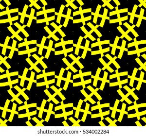 abstract seamless geometries pattern. Vector illustration. Yellow color. for wallpaper. design page fill