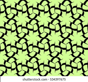 abstract seamless geometries pattern. Vector illustration. Green color. for wallpaper. design page fill