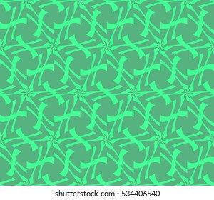 abstract seamless geometries pattern. Vector illustration. Green color. for wallpaper. design page fill