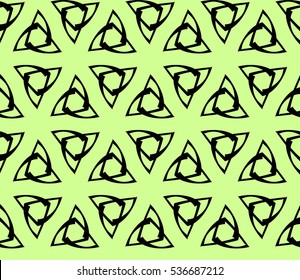 abstract seamless geometries pattern. Vector illustration. Green color. for wallpaper. design page fill