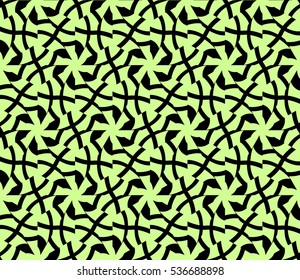 abstract seamless geometries pattern. Vector illustration. Green color. for wallpaper. design page fill