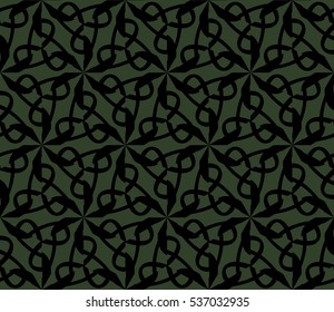 abstract seamless geometries pattern. Vector illustration. Green color. for wallpaper. design page fill