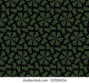 abstract seamless geometries pattern. Vector illustration. Green color. for wallpaper. design page fill