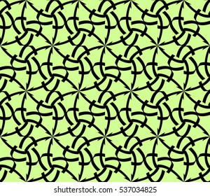 abstract seamless geometries pattern. Vector illustration. Green color. for wallpaper. design page fill