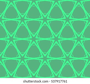 abstract seamless geometries pattern. Vector illustration. Green color. for wallpaper. design page fill