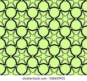 abstract seamless geometries pattern. Vector illustration. Green color. for wallpaper. design page fill