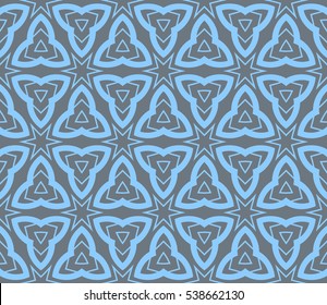 abstract seamless geometries pattern. Vector illustration. Blue color. for wallpaper. design page fill