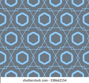 abstract seamless geometries pattern. Vector illustration. Blue color. for wallpaper. design page fill
