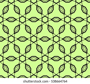 abstract seamless geometries pattern. Vector illustration. Green color. for wallpaper. design page fill