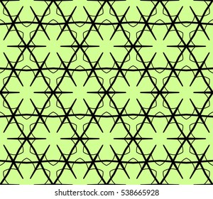 abstract seamless geometries pattern. Vector illustration. Green color. for wallpaper. design page fill