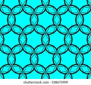 abstract seamless geometries pattern. Vector illustration. Blue color. for wallpaper. design page fill