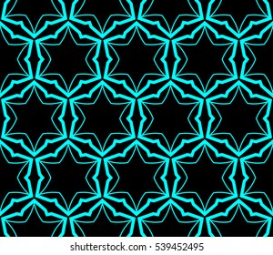 abstract seamless geometries pattern. Vector illustration. Blue color. for wallpaper. design page fill