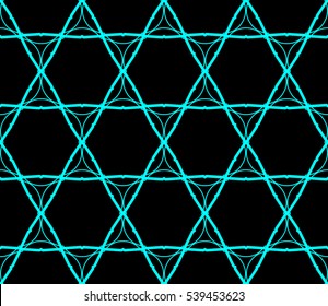 abstract seamless geometries pattern. Vector illustration. Blue color. for wallpaper. design page fill