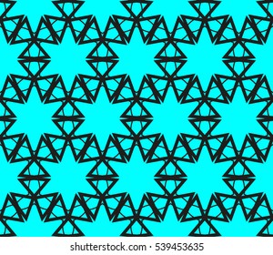 abstract seamless geometries pattern. Vector illustration. Blue color. for wallpaper. design page fill