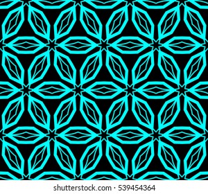 abstract seamless geometries pattern. Vector illustration. Blue color. for wallpaper. design page fill