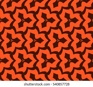 abstract seamless geometries pattern. Vector illustration. Orange color. for wallpaper. design page fill