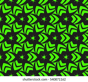 abstract seamless geometries pattern. Vector illustration. Green color. for wallpaper. design page fill