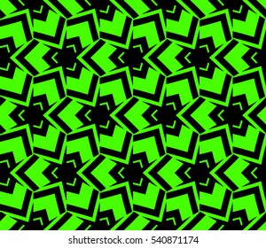 abstract seamless geometries pattern. Vector illustration. Green color. for wallpaper. design page fill