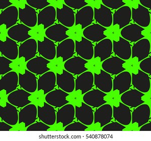 abstract seamless geometries pattern. Vector illustration. Green color. for wallpaper. design page fill