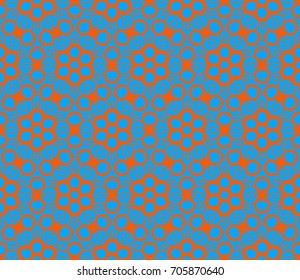 abstract seamless geometries pattern for wallpaper. design page fill. Vector illustration