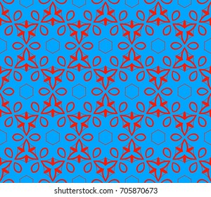 abstract seamless geometries pattern for wallpaper. design page fill. Vector illustration