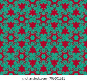 abstract seamless geometries pattern for wallpaper. design page fill. Vector illustration