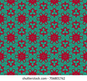 abstract seamless geometries pattern for wallpaper. design page fill. Vector illustration