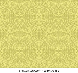 abstract seamless geometries pattern. Yellow color. for wallpaper. design page fill. Vector illustration