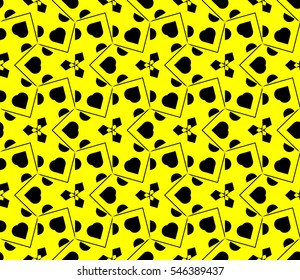 abstract seamless geometries pattern. Yellow color. for wallpaper. design page fill. Vector illustration