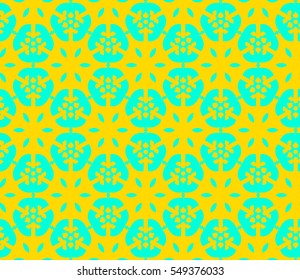 abstract seamless geometries pattern. Yellow color. for wallpaper. design page fill. Vector illustration