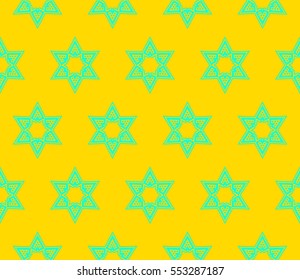 abstract seamless geometries pattern. Yellow color. for wallpaper. design page fill. Vector illustration