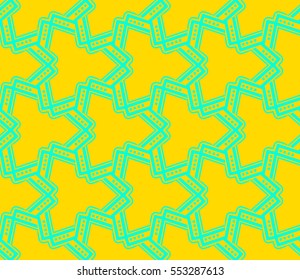 abstract seamless geometries pattern. Yellow color. for wallpaper. design page fill. Vector illustration
