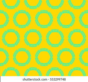 abstract seamless geometries pattern. Yellow color. for wallpaper. design page fill. Vector illustration