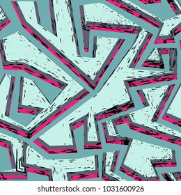 Abstract seamless geometry  creative pattern 