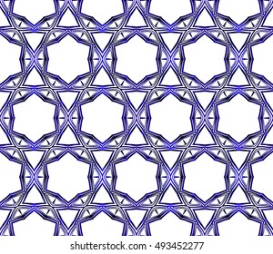 abstract seamless geometry style vector pattern. blue gradient abstract seamless geometry style vector pattern. blue gradient